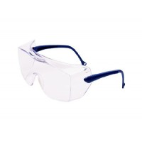 OCULO PROT. OX 1000 PC LENTE INCOLOR ARM. PRETA